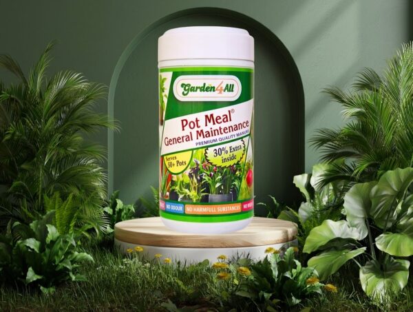 POT MEAL General Maintenance - Premium fertilizer for outdoor plants, Rich plant food or best growth booster. Natural organic manure for General Maintenance Purpose