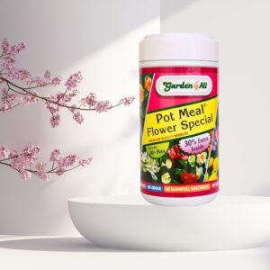 POT MEAL Flower Special- Best fertilizer for flowering plants, Rich plant food or best growth booster. Natural organic manure for flowering Purpose