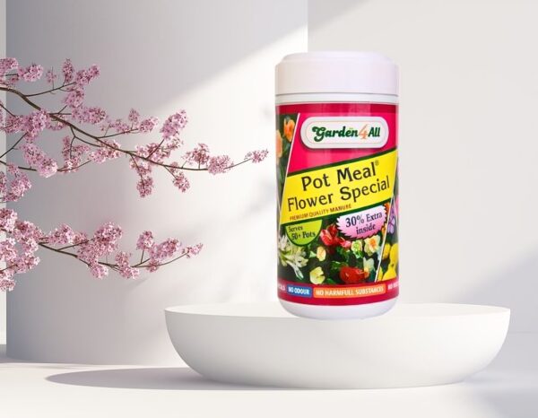 POT MEAL Flower Special- Best fertilizer for flowering plants, Rich plant food or best growth booster. Natural organic manure for flowering Purpose