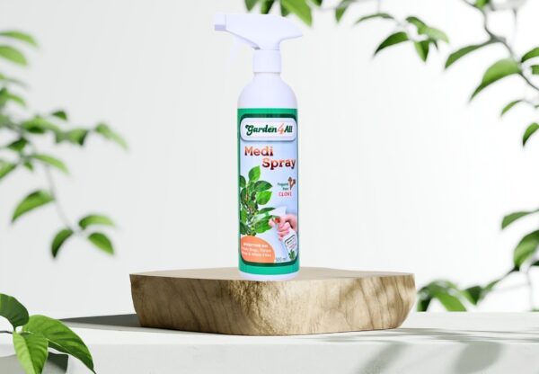 POT CARE MEDI SPRAY - Clove Based Medicine or insecticide to prevent or control garden insects like mealy bug, thrips, mites and white flies. Excellent mealy bug buster