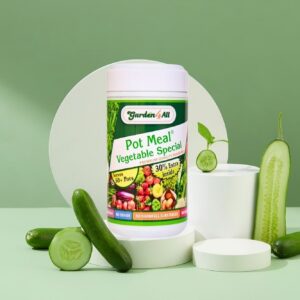POT MEAL vegetable special - Best fertilizer for vegetable plants. Rich plant food or a growth booster. Natural organic manure for growing vegetables