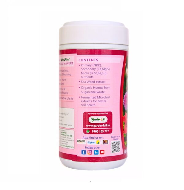 POT MEAL Flower Special- Best fertilizer for flowering plants, Rich plant food or best growth booster. Natural organic manure for flowering Purpose - Image 3