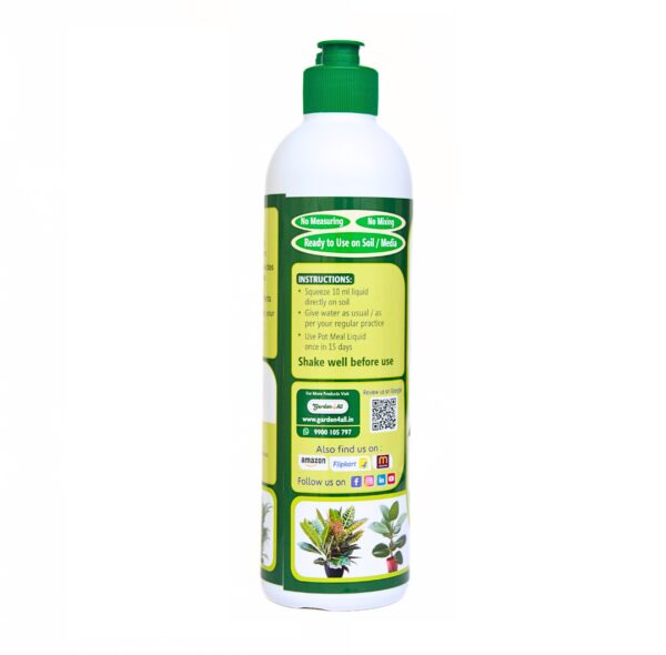 POT MEAL LIQUID - Best liquid fertilizer for Bigger Indoor Plants. Ready To Use Liquid Manure or liquid growth booster  (Liquid) - Image 2