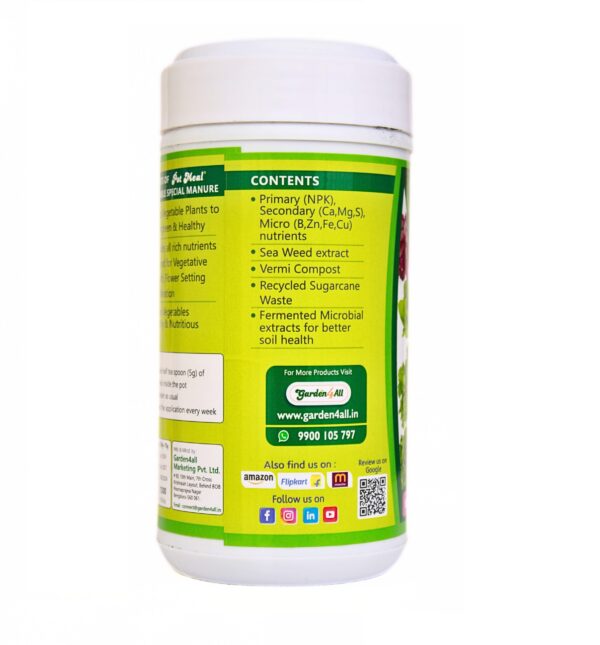 POT MEAL vegetable special -  Best fertilizer for vegetable plants. Rich plant food or a growth booster. Natural organic manure for growing vegetables - Image 2