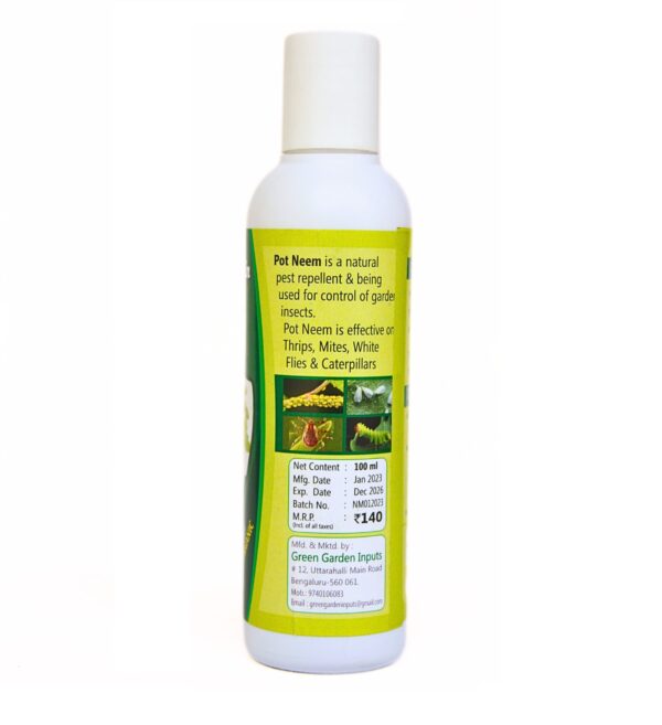 POT NEEM - Neem oil as a preventive against garden insects - Image 2