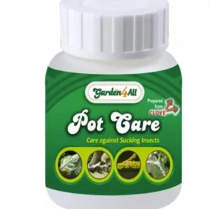 Garden4all POT CARE - CLOVE Based Organic Pesticide or medicine to prevent or control garden insects or bugs (50 ml, Liquid)