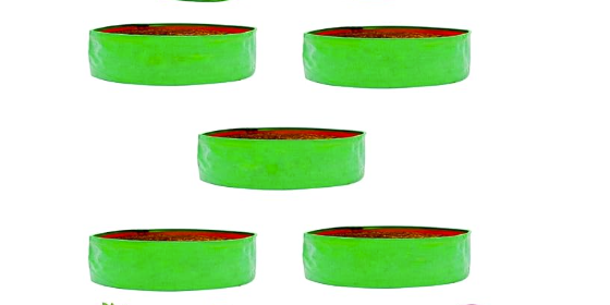HDPE Grow bags 15*6 Inches 320 GSM UV treated bags. Top quality grow bags durable up to 5-6 years